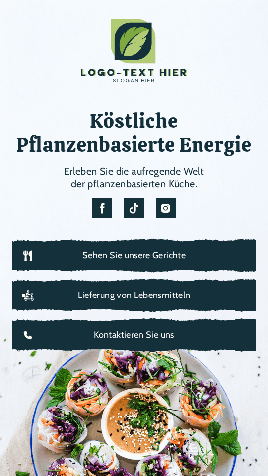 Veganes Restaurant Link in Bio