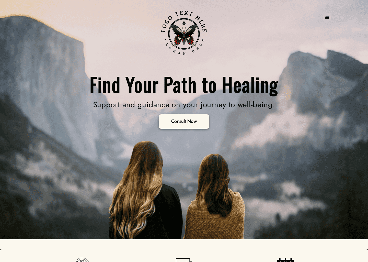 Mental Health Wellness Website Preview