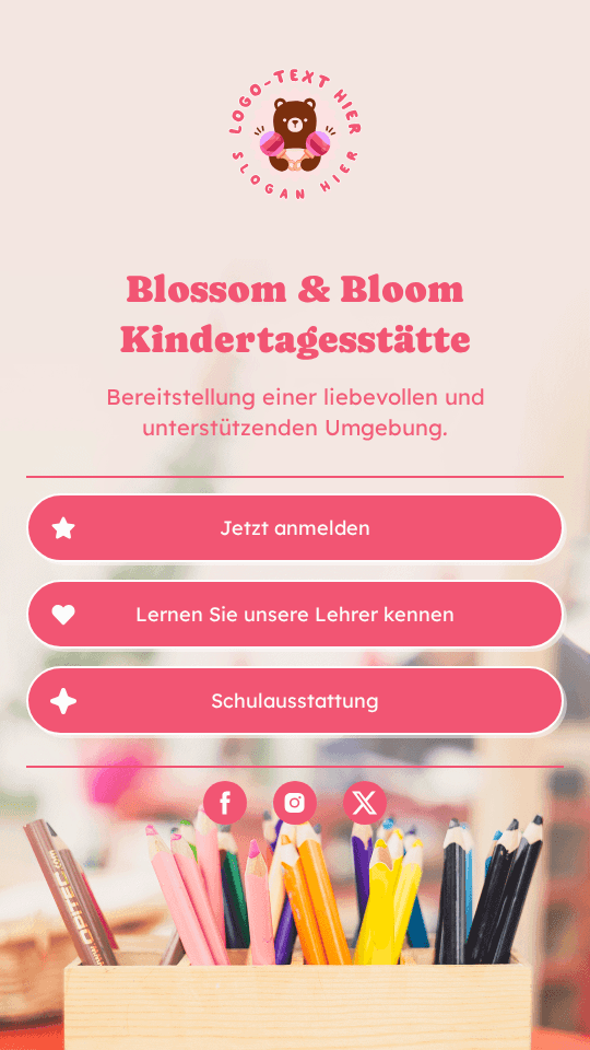 Kleinkindertagesstätte Link in Bio Preview