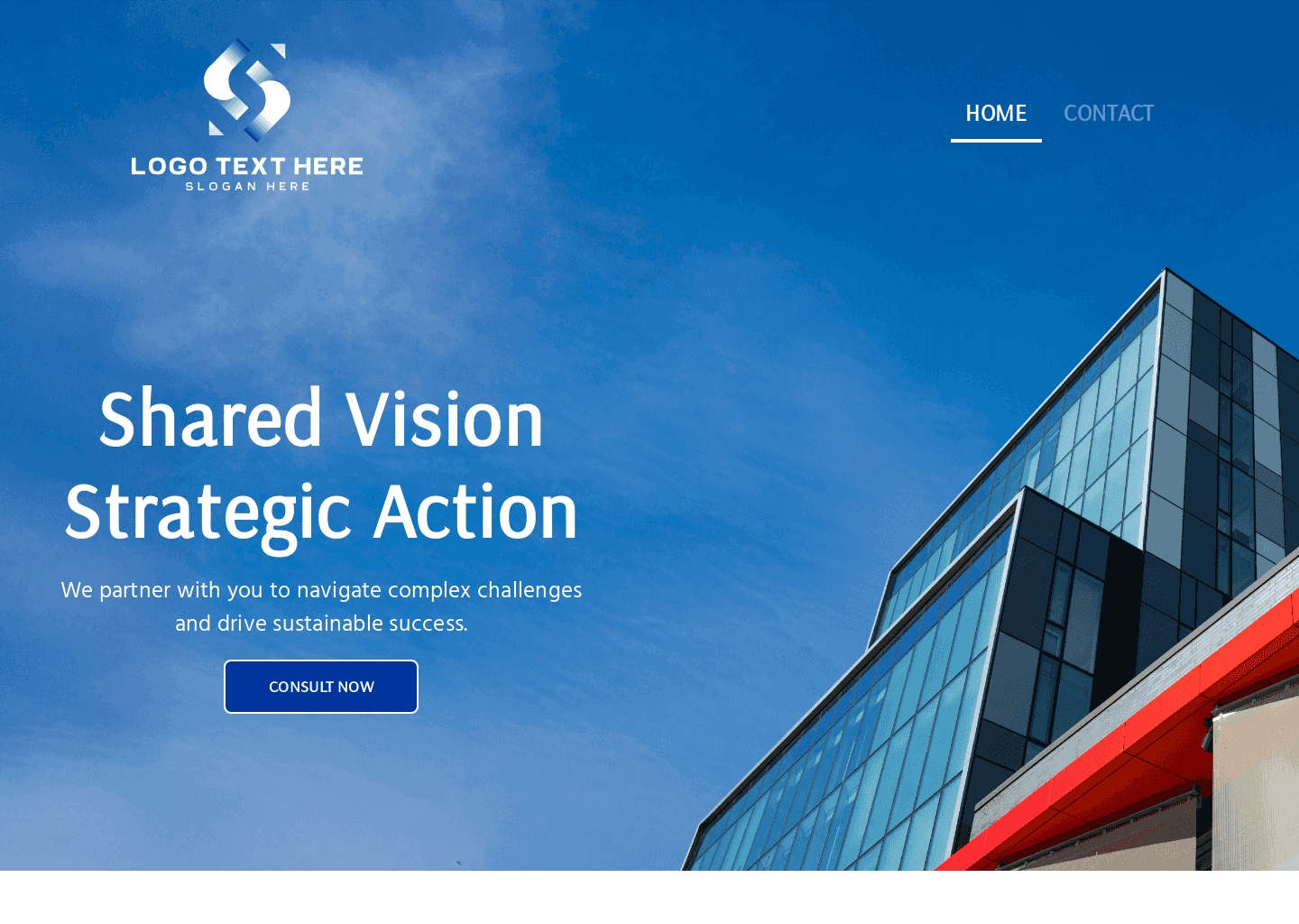 Corporate Consulting Agency Website