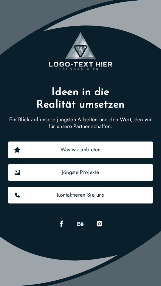 Generisches Galerie-Portfolio Link in Bio