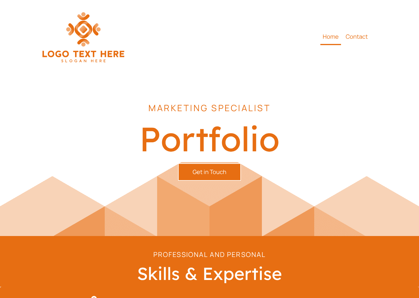 Generic Marketing Portfolio Website