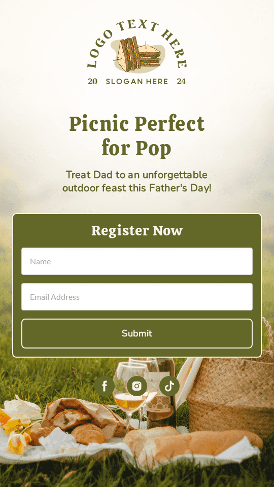 Fathers Day Picnic Link in Bio Preview