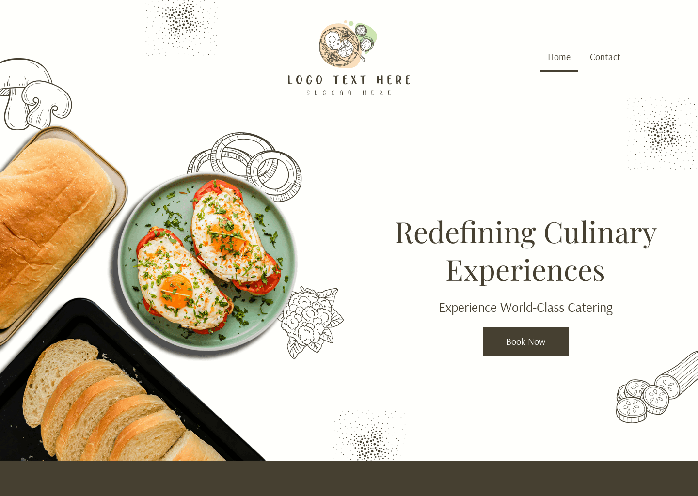 Event Catering Services Website Preview