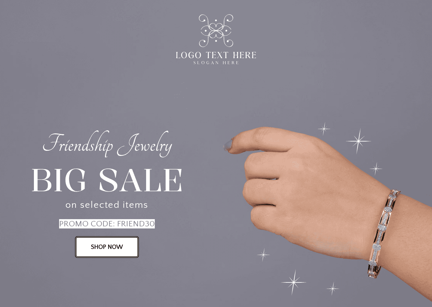 Friendship Jewelry Sale Website Preview