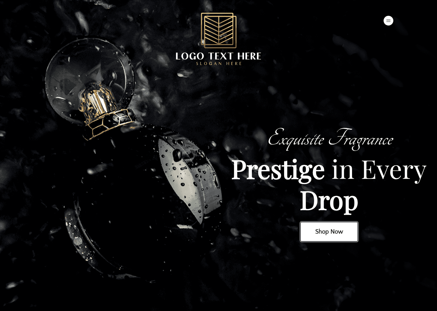Luxury Perfume Store Website Preview