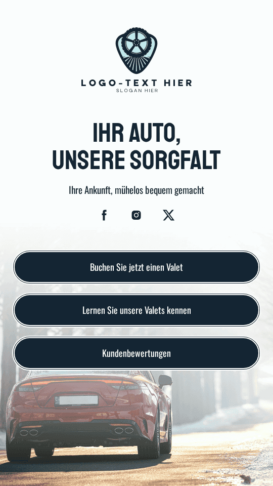 Gastgewerbe Valet-Fahrer Link in Bio