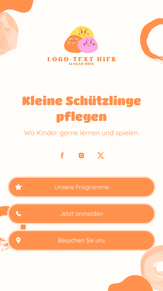 Kleinkinder-Kindertagesstätte Link in Bio Preview