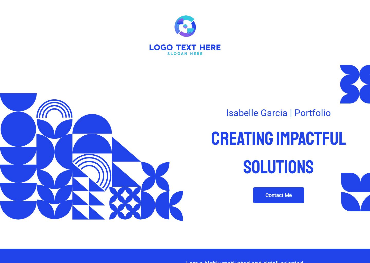 Generic Professional Portfolio Website