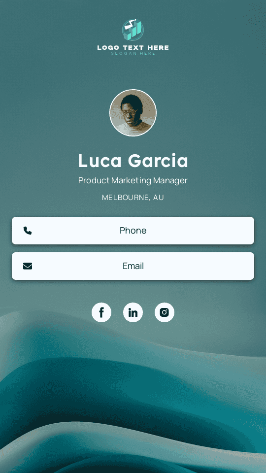 Product Marketing Manager Digital Business Card