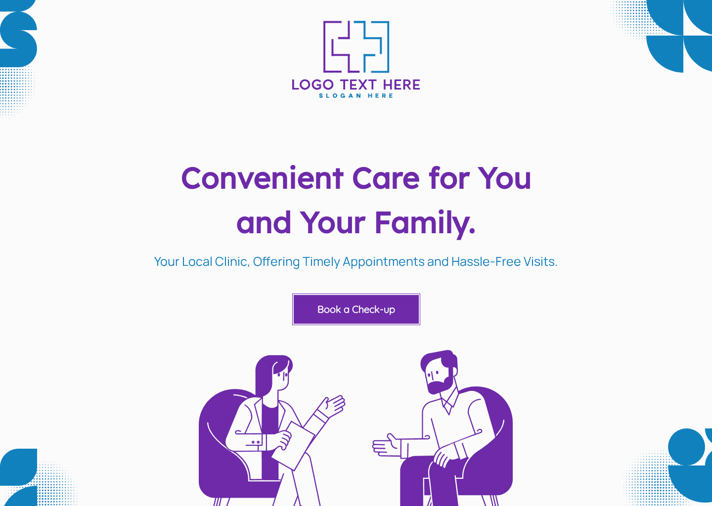 Healthcare Medical Clinic Website Preview