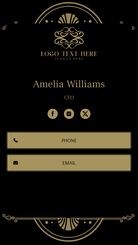 Supply Solutions  CEO Digital Business Card