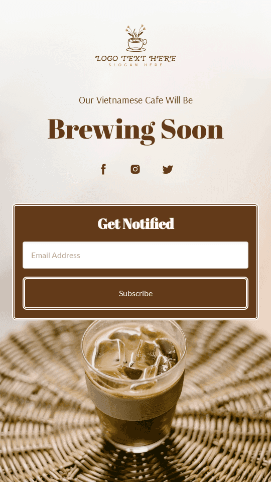 Vietnamese Coffee Launch Link in Bio