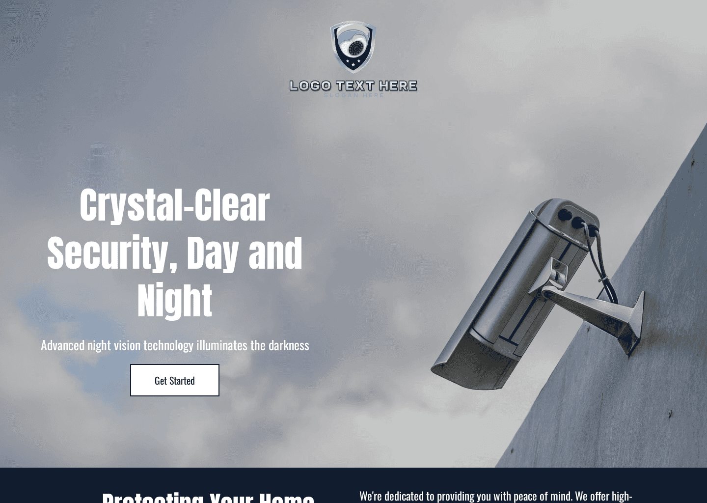 Private Surveillance Camera Website Preview