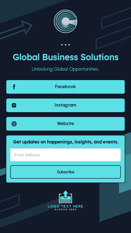 Corporate Startup Business Link in Bio Preview