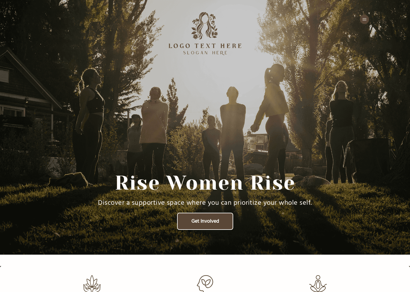 Women Wellness Organization Website Preview