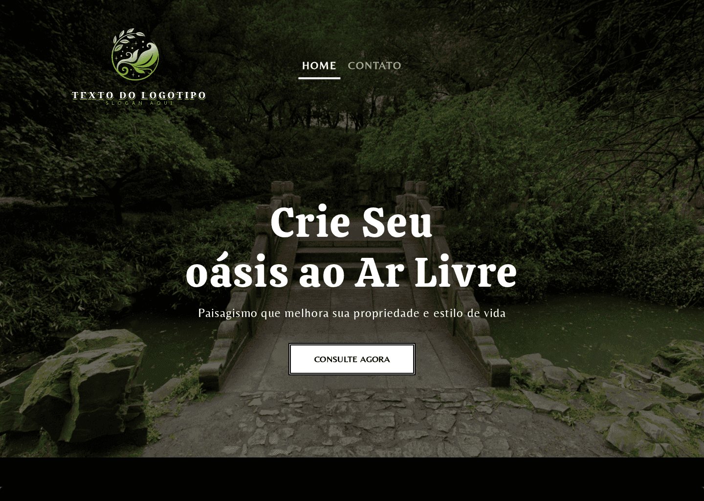 Serviço de Jardinagem em Hardscape Website Preview