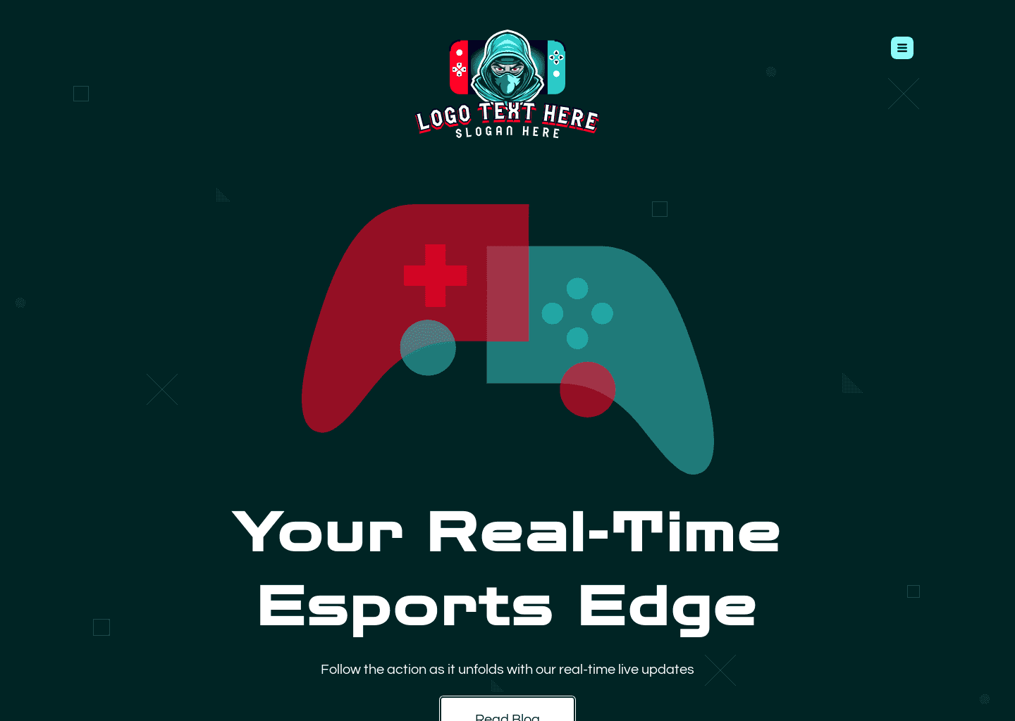 Online Esports Blog Website Preview