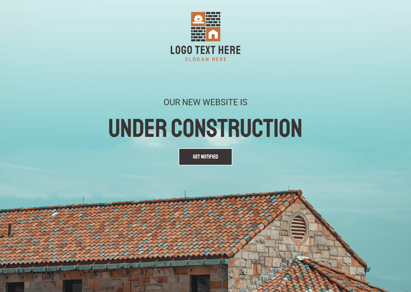 Under Renovation Roofing Website Preview