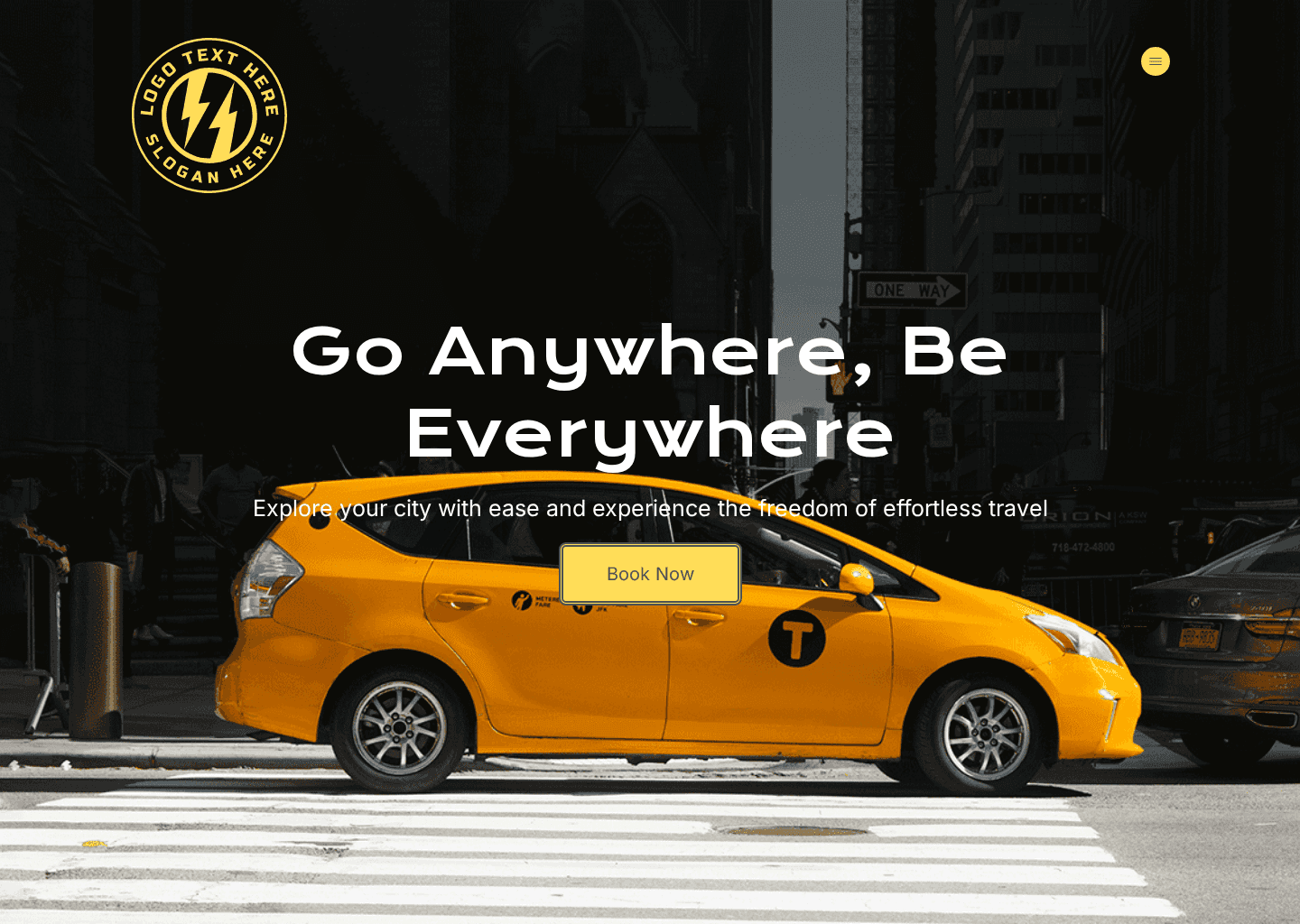 Carpool Transportation Rideshare Website Preview