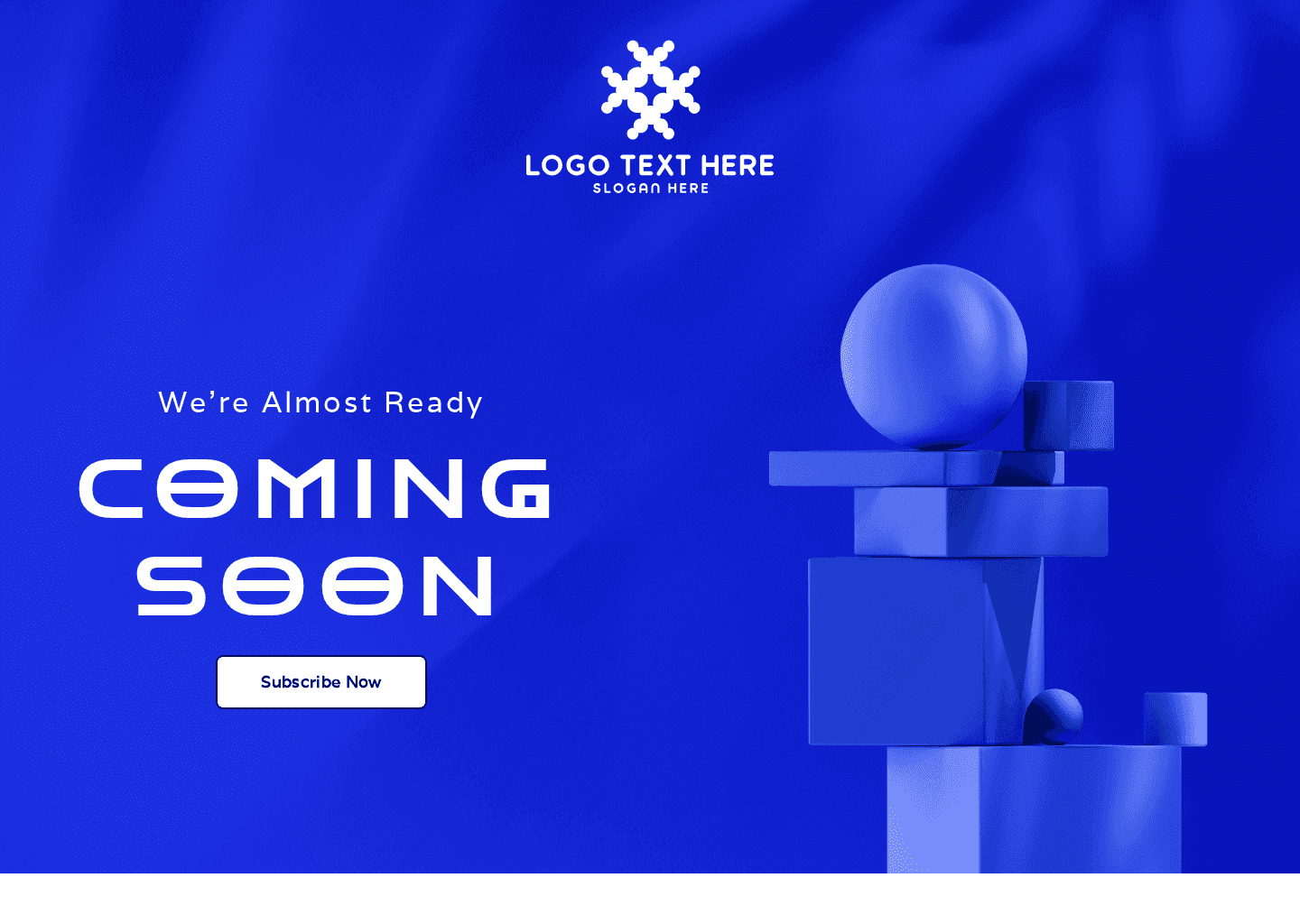 Modern Coming Soon Website