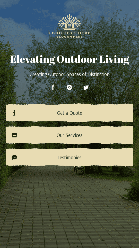Lawn Path Hardscaping Link in Bio Preview
