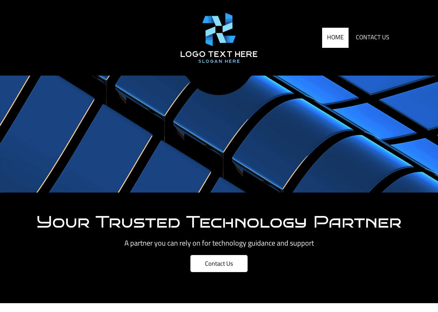 Digital Technology Business Website