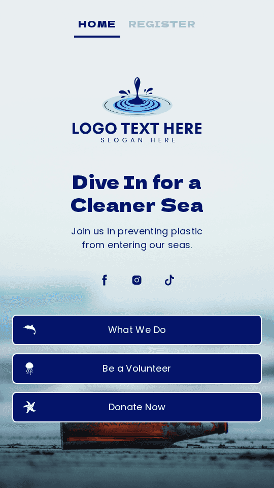 Coastal Cleanup Drive Link in Bio Preview