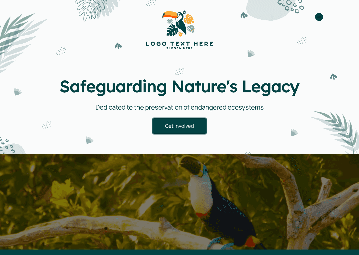 Wildlife Conservation Foundation Website Preview