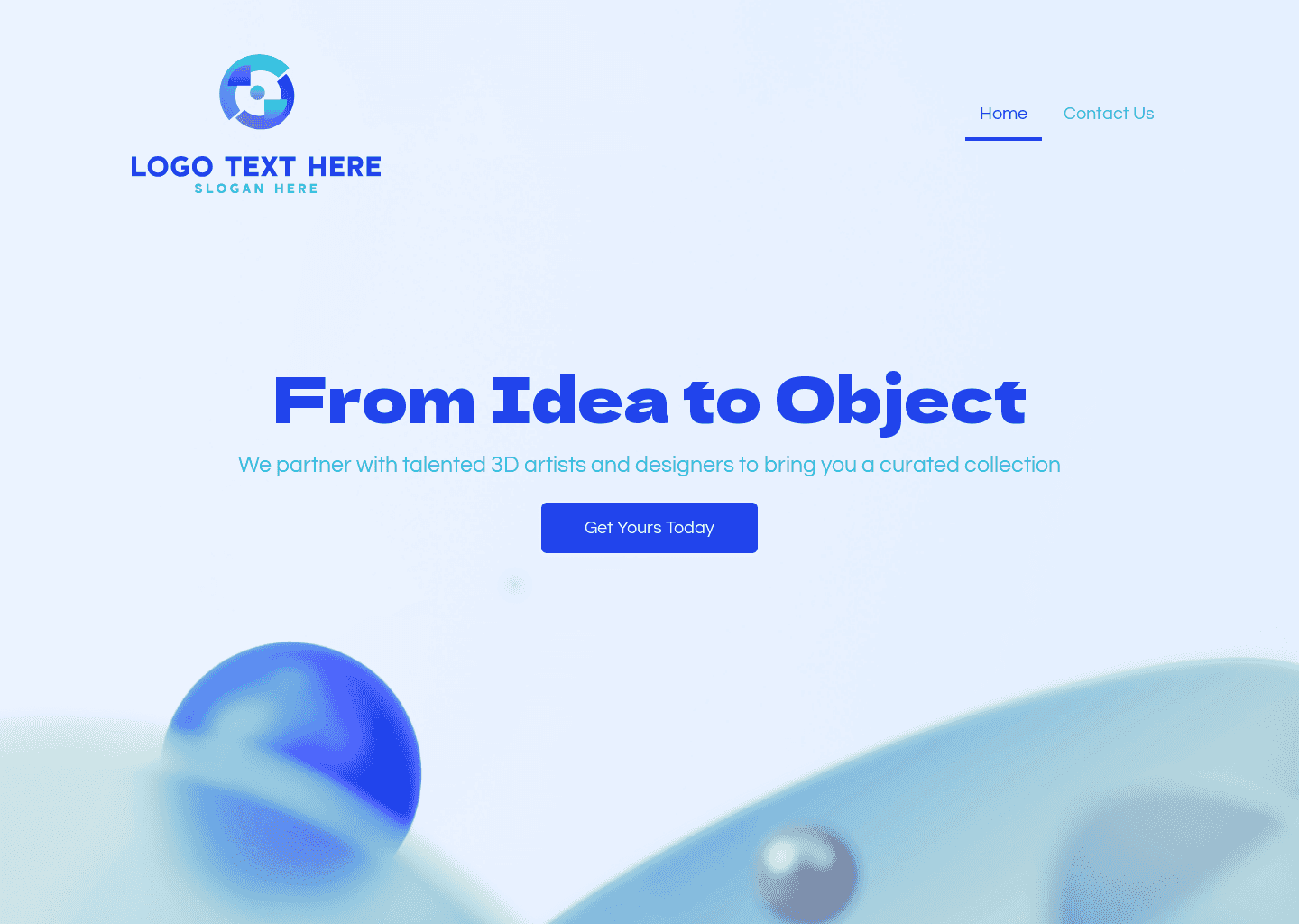 3D Tech Printing Website Preview