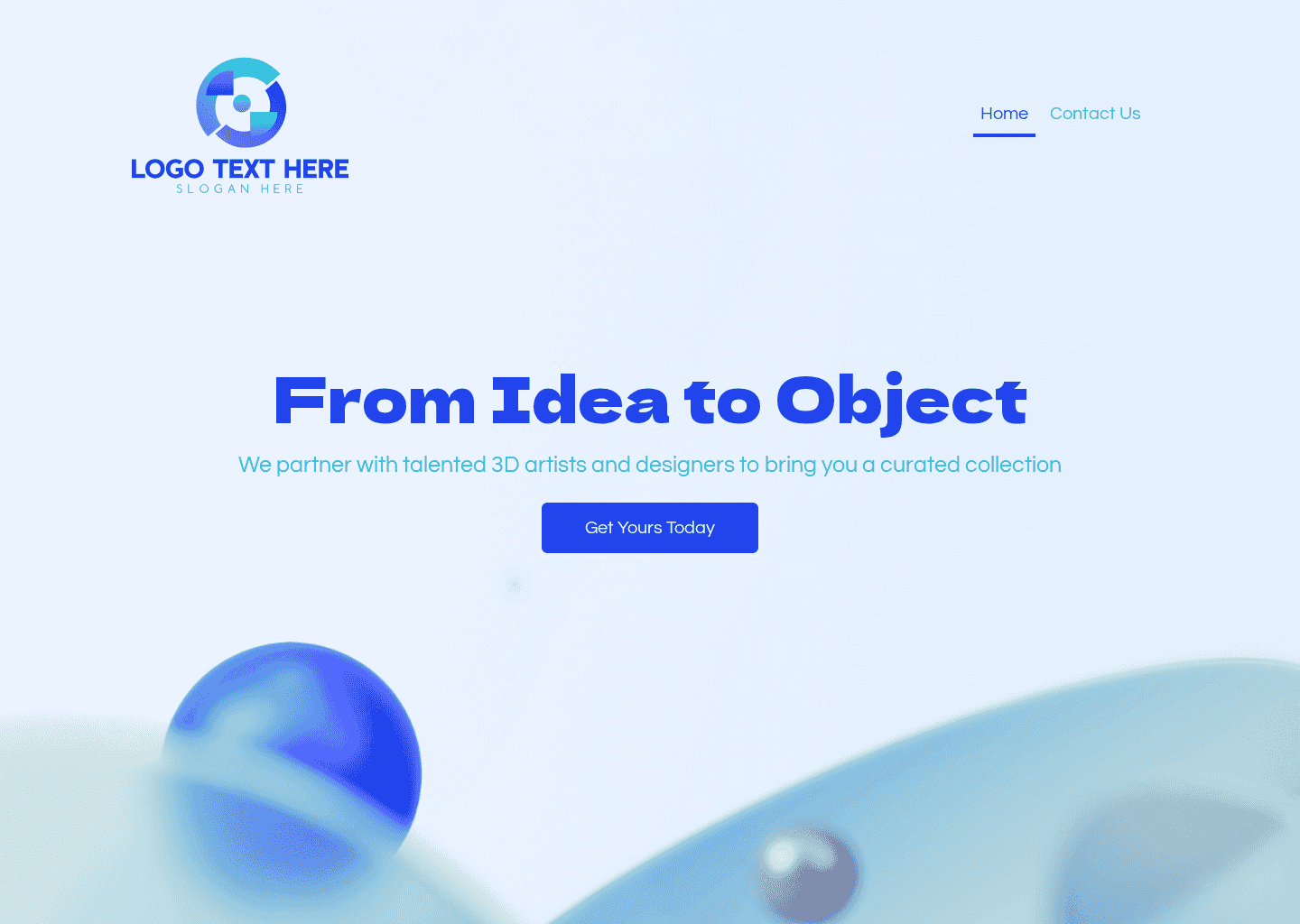 3D Tech Printing Website Preview