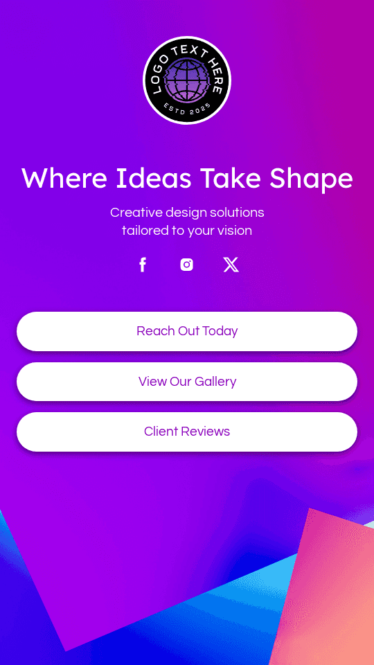 Creative Graphic Studio Link in Bio Preview