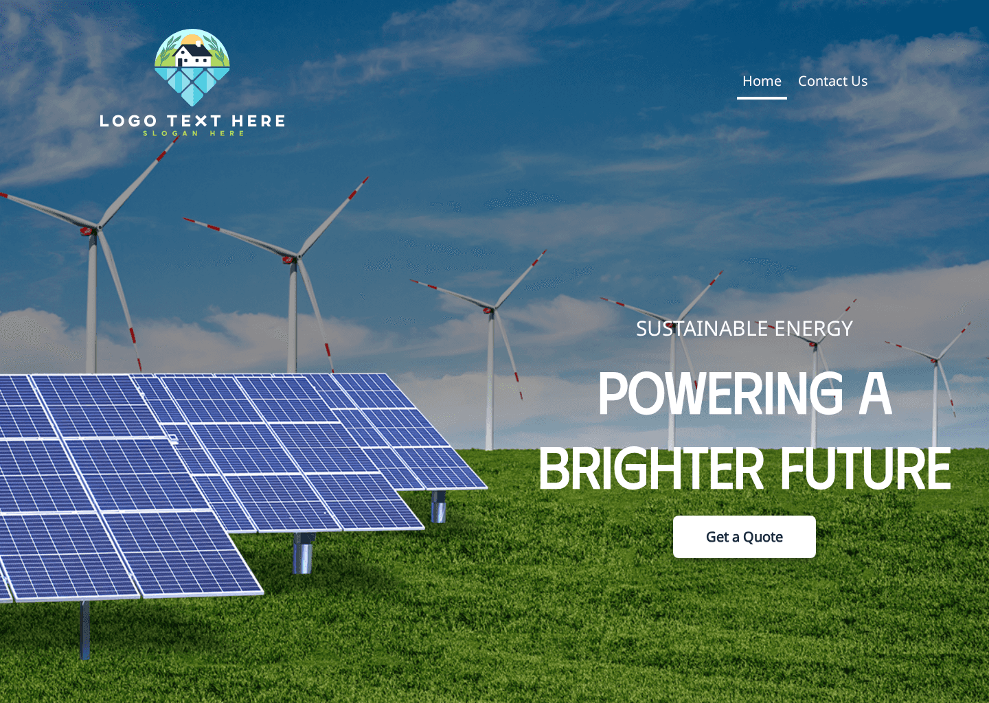 Sustainable Energy Resource Website Preview