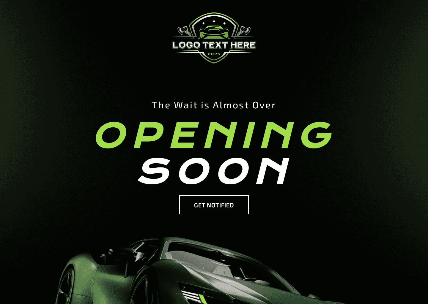 Car Detailing Opening Website