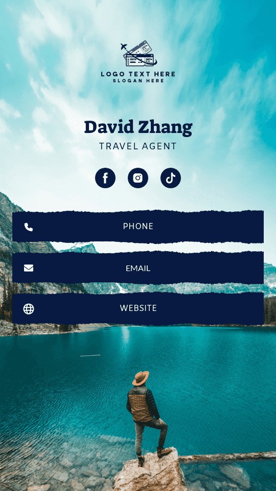 Travel Agent Link in Bio Image Preview