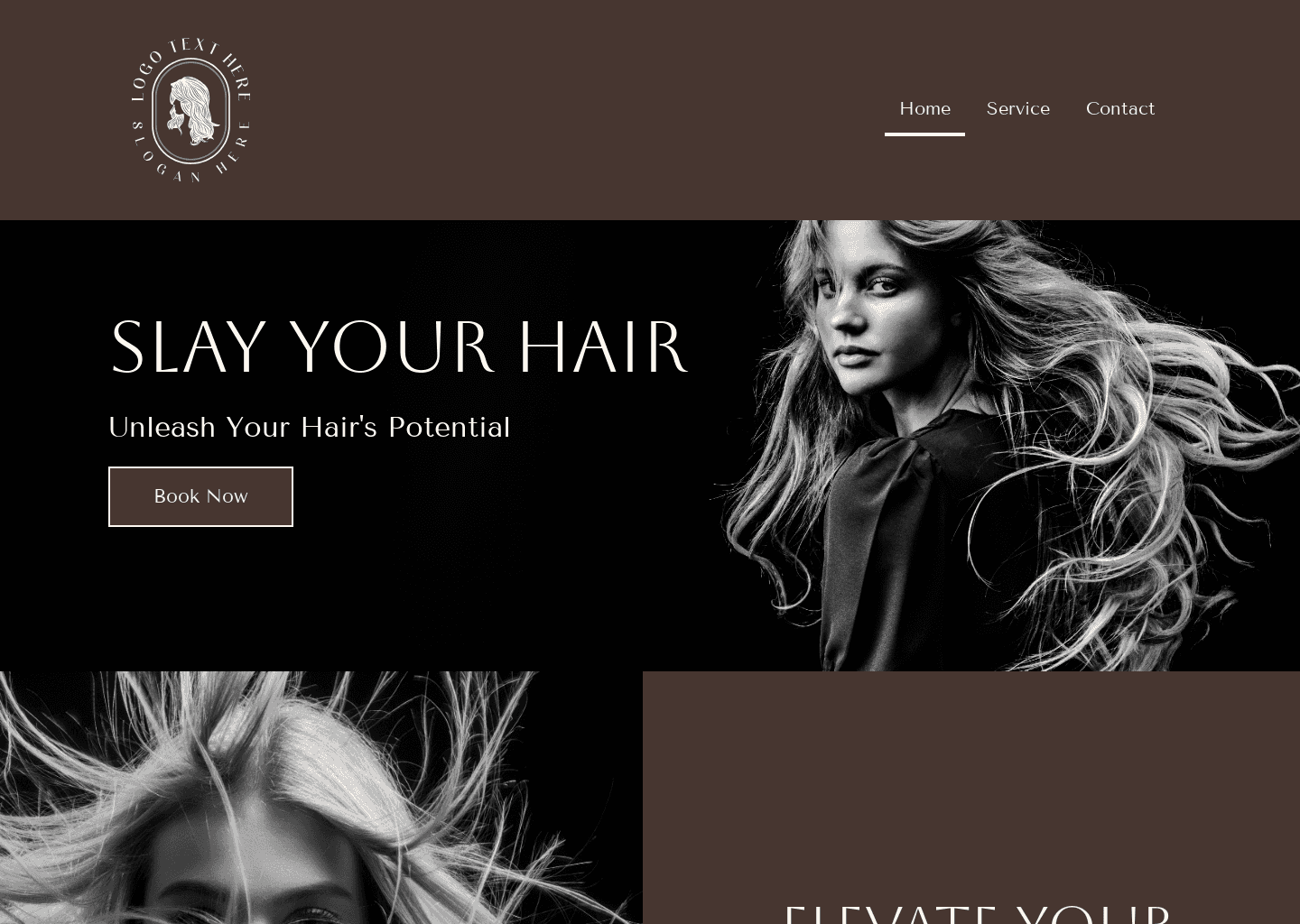 Beauty Hair Stylist Website