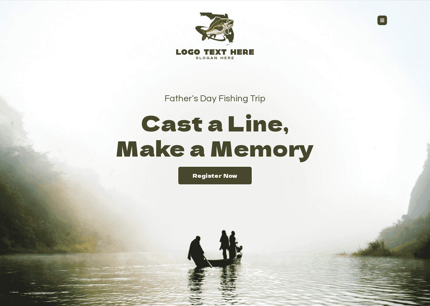 Fathers Day Angling Website Preview