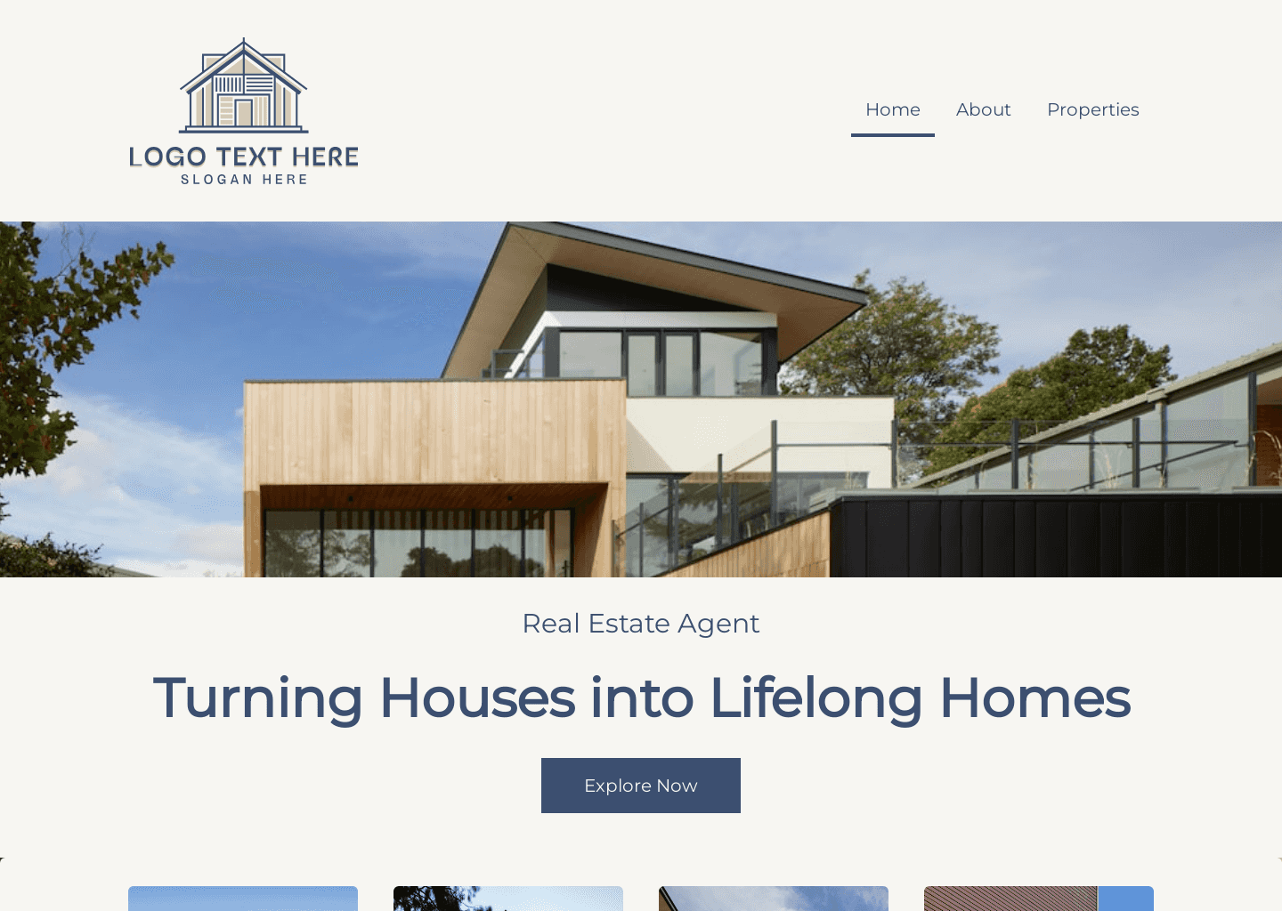 Professional Realtor Website Preview