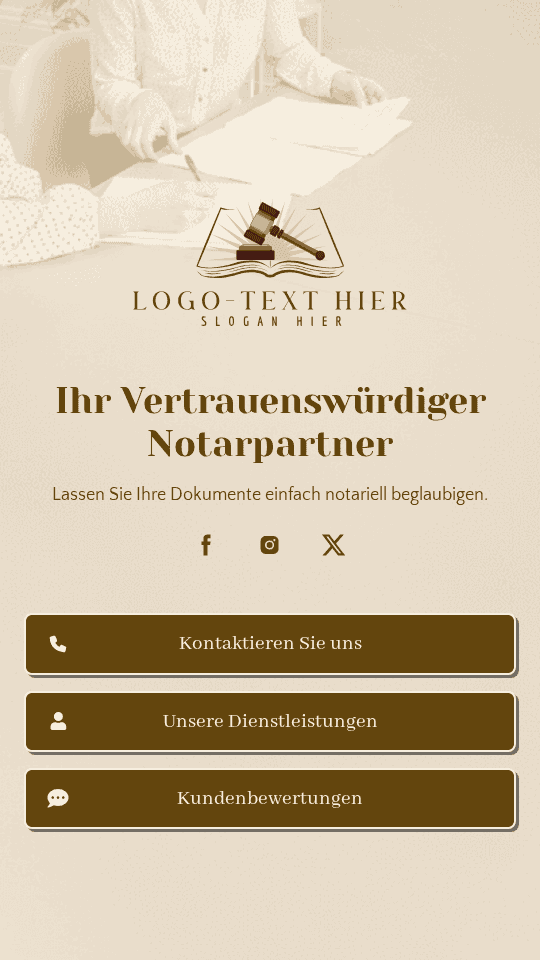Rechtsnotariatsagentur Link in Bio