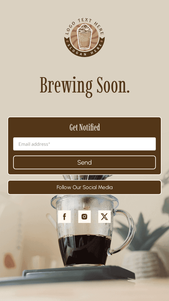 Japanese Coffee Launch Link in Bio Preview