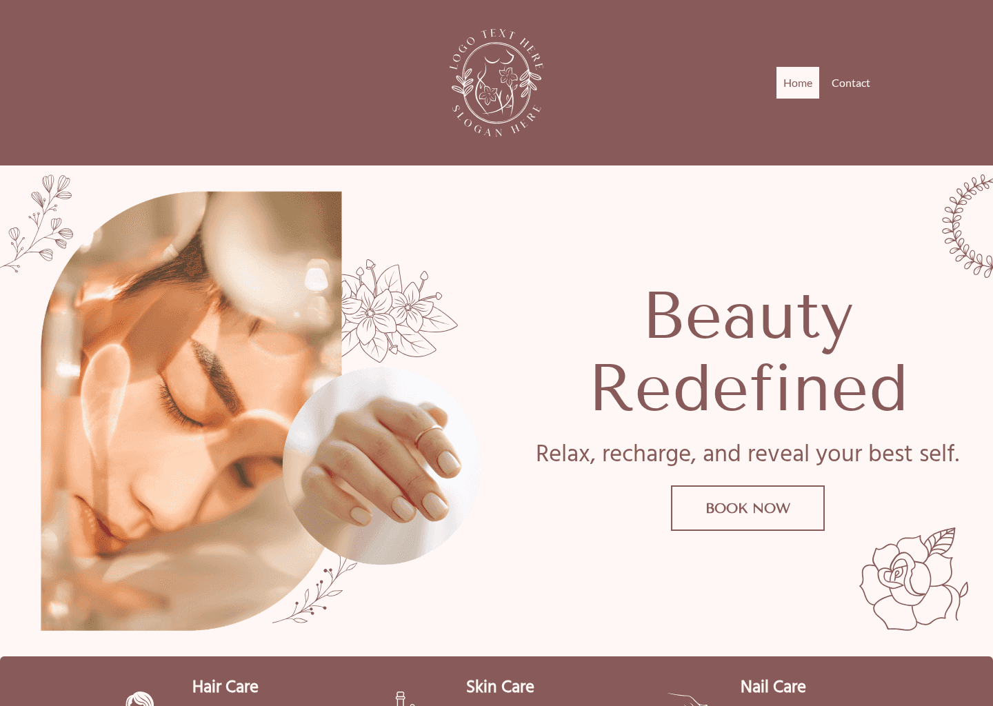 The Beauty Studio Website Preview