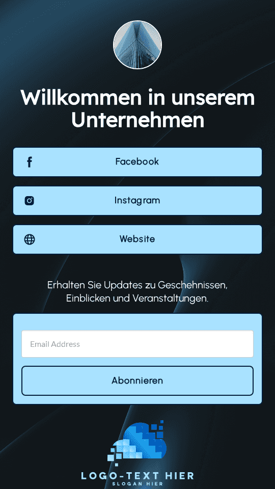 Unternehmensprofessionelles Portfolio Link in Bio