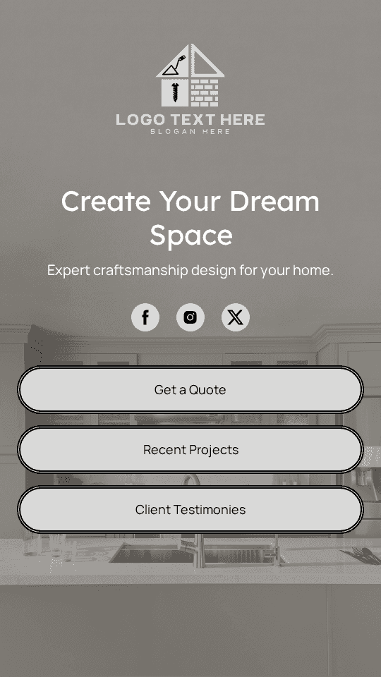 Home Renovation Building Link in Bio Preview