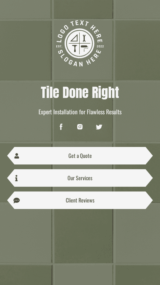 Tiling Home Improvement Link in Bio Preview