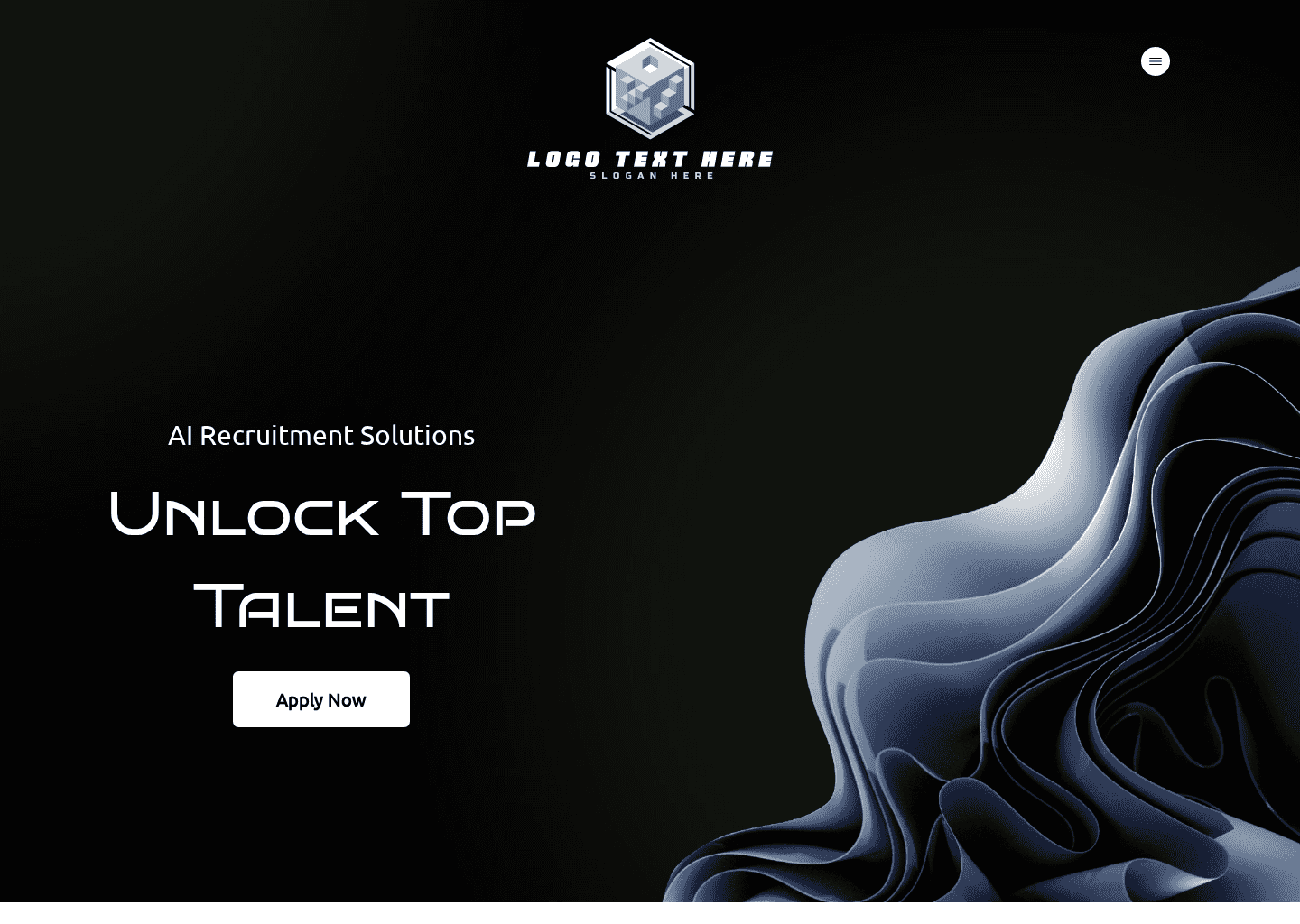 AI Recruitment Solutions Website Preview