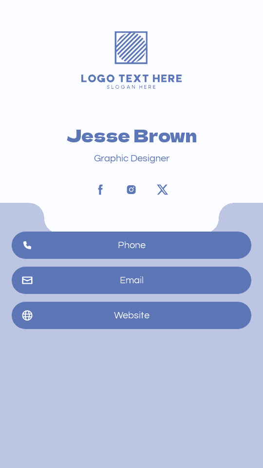 Creative Advertising Designer Digital Business Card Preview