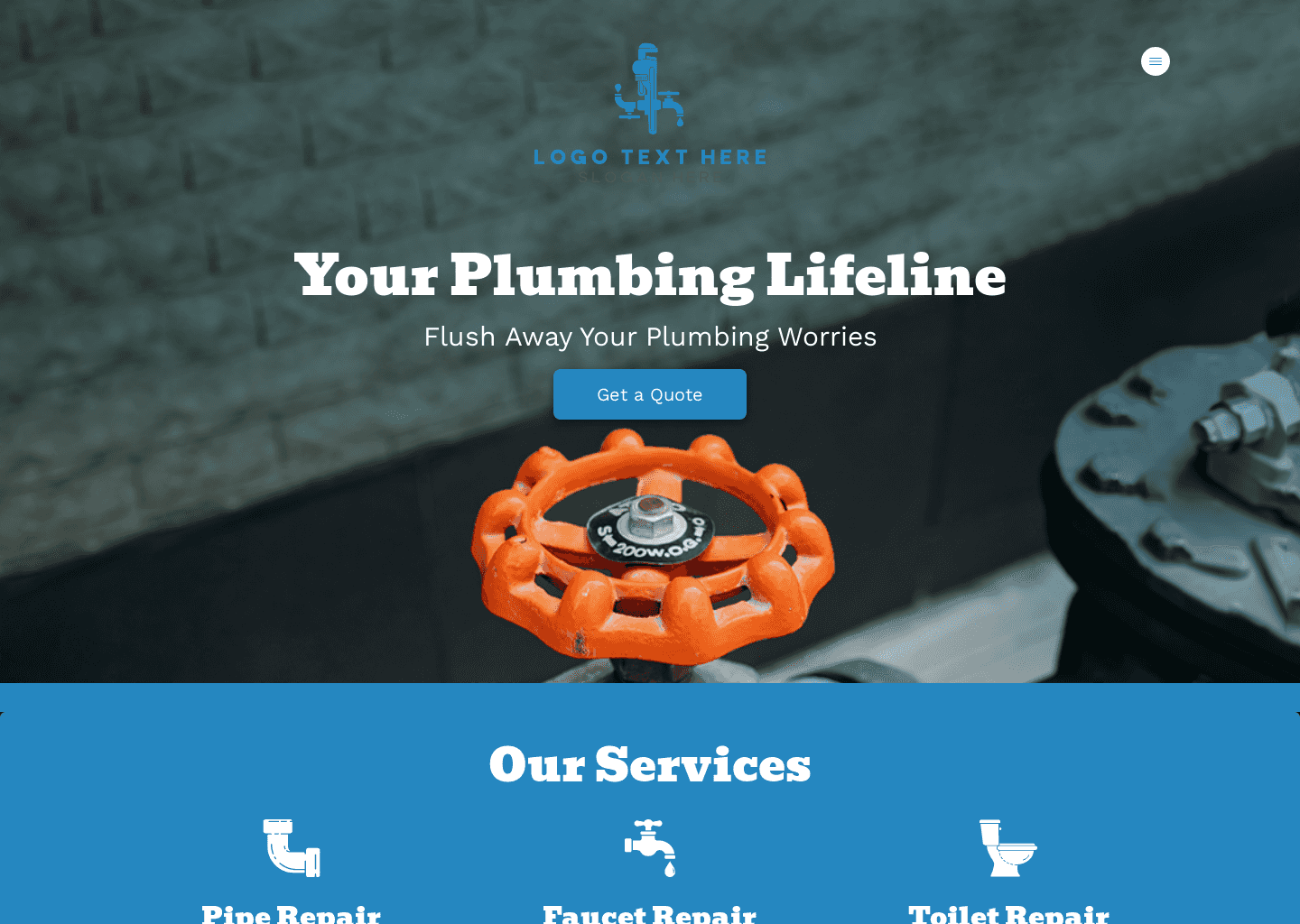 Drain Cleaning Plumber Website
