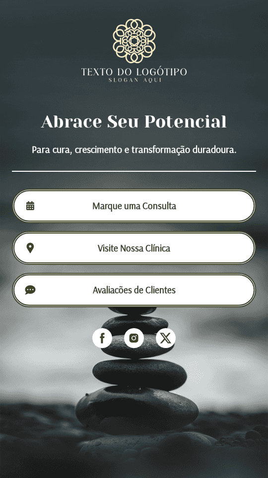 Clínica de Terapia de Aconselhamento Link in Bio Preview