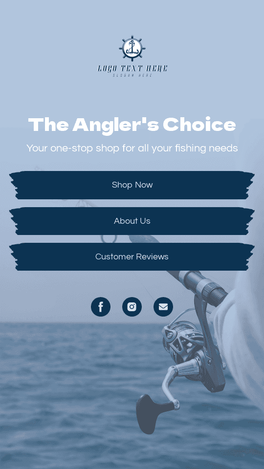 Angler Equipment Shop Link in Bio Preview