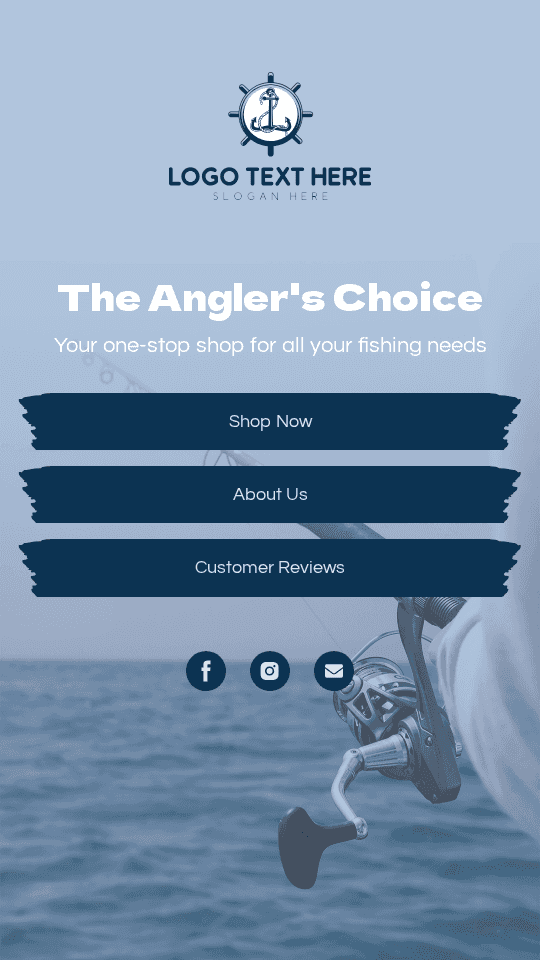 Angler Equipment Shop Link in Bio Preview